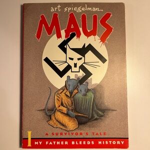Maus I Paperback by Art Spiegelman Controversial Holocaust Jewish